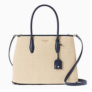 Kate Spade Eva Straw Handbag